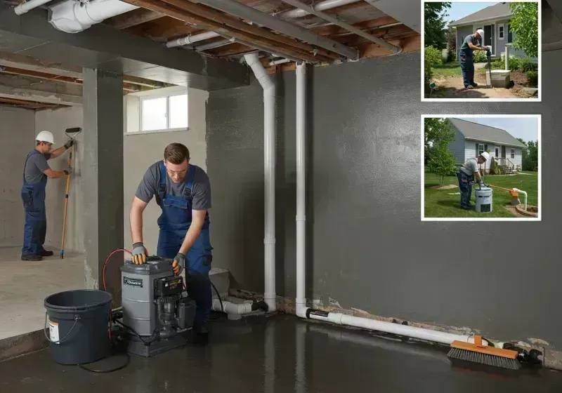 Basement Waterproofing and Flood Prevention process in Winton, NC